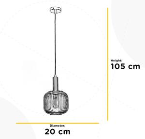 ONLI - Lustr na lanku DOROTY 1xE27/22W/230V pr. 20 cm