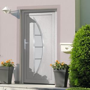 Vchodové dveře bílé 98 x 190 cm PVC