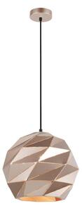 ITALUX PND-2424-1L-GD -Lustr na lanku PALERMO 1xE27/40W/230V pr. 32 cm rose gold