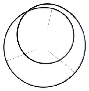 Ideal Lux - LED Lustr na lanku OZ LED/52W/230V pr. 80 cm CRI 90 černá