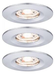 Paulmann 94303 - SADA 3xLED/4W IP44 Koupelnové podhledové svítidlo COIN 230V