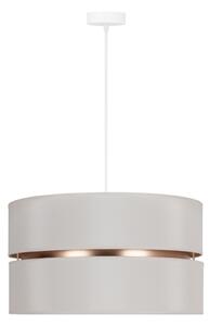 Duolla - Lustr na lanku DUO 1xE27/15W/230V pr. 40 cm krémová/zlatá