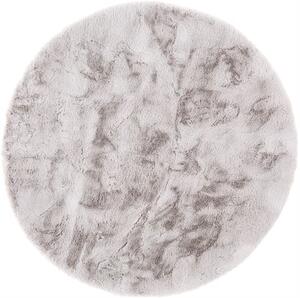 Makro Abra Moderní kulatý koberec Angelo Světle šedý Rozměr: průměr 80 cm