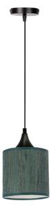 Lustr na lanku PATTI 1xE27/60W/230V pr. 15 cm zelená