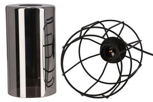 Lustr na lanku JONERA 1xE27/40W/230V černá