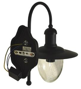 Venkovní nástěnné svítidlo TALISA 1xE27/60W/230V IP44 černá