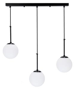 Lustr na lanku POMPEI 3xE27/40W/230V černá