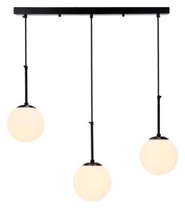 Lustr na lanku POMPEI 3xE27/40W/230V černá