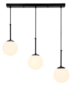Lustr na lanku POMPEI 3xE27/40W/230V černá
