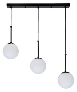 Lustr na lanku POMPEI 3xE27/40W/230V černá