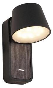 Zambelis H61 - LED Nástěnná lampa LED/7W/230V hnědá