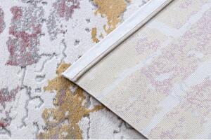 Makro Abra Kusový koberec akrylový DIZAYN 125/5057 Cihlová zeď růžový Rozměr: 80x300 cm