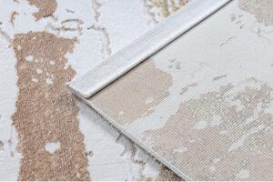 Makro Abra Kusový koberec akrylový DIZAYN 125/5057 Cihlová zeď slonová kost / zelený Rozměr: 160x230 cm