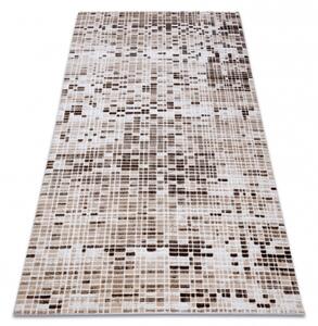Makro Abra Kusový koberec akrylový DIZAYN 124/7058 Mozaika béžový Rozměr: 120x180 cm