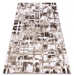 Makro Abra Kusový koberec akrylový DIZAYN 8843 béžový Rozměr: 100x200 cm
