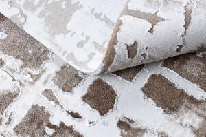 Makro Abra Kusový koberec akrylový DIZAYN 8843 béžový Rozměr: 100x200 cm