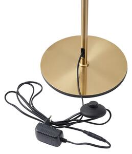 LED Stojací lampa PERFORATO LED/10W/230V 3000K zlatá