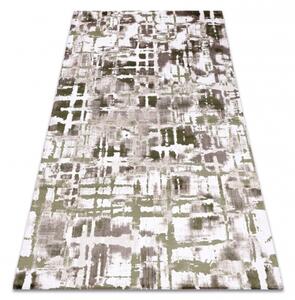 Makro Abra Kusový koberec akrylový DIZAYN 8843 zelený Rozměr: 100x300 cm