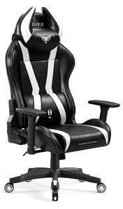 Herní židle Diablo X-Horn 2.0 Normal size: Černo-bílá | Diablo Chairs