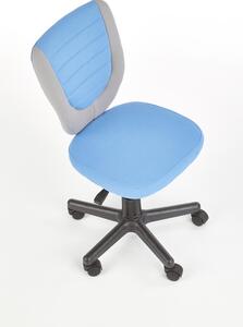 Dětská židle na kolečkách TOBY — látka, více barev Růžová