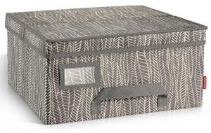 Krabice na oděvy FANCY HOME 40 x 35 x 20 cm, cappuccino