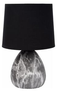 Lucide 47508/81/30 - Stolní lampa MARMO 1xE14/40W/230V černá