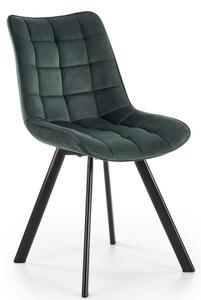 Jídelní židle SAM – látka, více barev Zelená