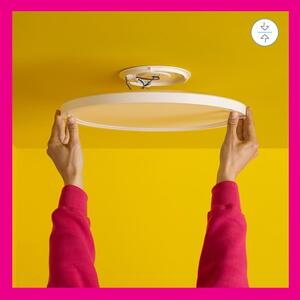 WiZ - LED RGB Stmívatelné stropní svítidlo SUPERSLIM LED/22W/230V Wi-Fi bílá