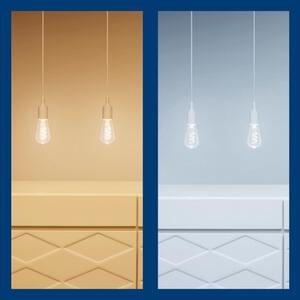 LED RGBW Stmívatelná žárovka ST64 E27/6,3W/230V 2200-6500K Wi-Fi - WiZ