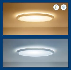 WiZ - LED RGB Stmívatelné stropní svítidlo SUPERSLIM LED/22W/230V Wi-Fi bílá