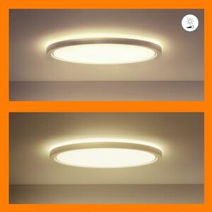 WiZ - LED RGB Stmívatelné stropní svítidlo SUPERSLIM LED/22W/230V Wi-Fi bílá