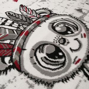 Makro Abra Dětský kusový koberec Soho 13 Indián bílý Rozměr: 80x150 cm