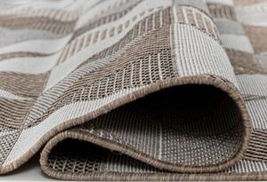 Makro Abra Kusový koberec sisalový TOLEDO 71111/50522 Trojúhelníky béžový Rozměr: 120x170 cm