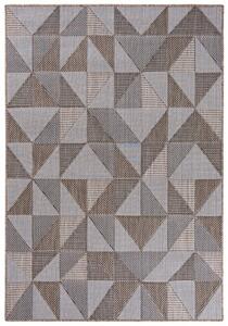 Makro Abra Kusový koberec sisalový TOLEDO 71111/50522 Trojúhelníky béžový Rozměr: 140x200 cm