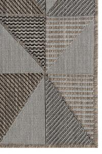 Makro Abra Kusový koberec sisalový TOLEDO 71111/50522 Trojúhelníky béžový Rozměr: 100x200 cm