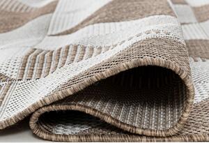 Makro Abra Kusový koberec sisalový TOLEDO 71035/50511 Trojúhelníky béžový Rozměr: 120x170 cm