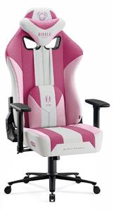 Látková herní židle X-Player 2.0.Normal size: Marshmallow Pink/ růžová