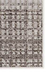 Makro Abra Kusový koberec sisalový TOLEDO 71036/50422 Abstraktní hnědý krémový Rozměr: 120x170 cm