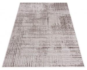 Makro Abra Kusový koberec sisalový TOLEDO 71036/50422 Abstraktní hnědý krémový Rozměr: 100x200 cm