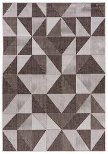 Makro Abra Kusový koberec sisalový TOLEDO 71035/50422 Trojúhelníky krémový Rozměr: 140x200 cm