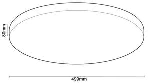 LED Stmívatelné stropní svítidlo s hlasovým ovládáním OPAL LED/48W/230V + DO