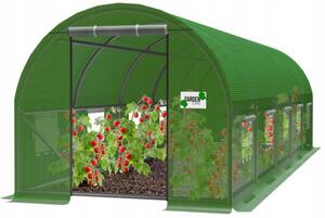 Garden Line Fóliovník s 5 segmenty STRETCH 800x300 cm zelený