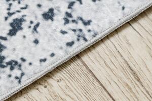 Makro Abra Kusový koberec vhodný k praní ANDRE 1072 Vintage protiskluzový bílý černý Rozměr: 80x150 cm