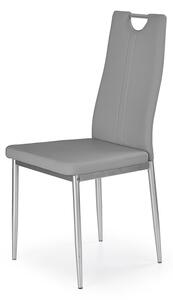 Jídelní židle JAFFE – ocel, ekokůže, více barev Černá