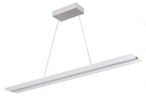 LED Stmívatelný lustr na lanku LED/40W/230V 3000-6500K bílá + dálkové ovládání