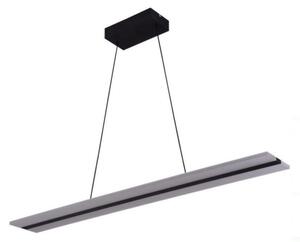 LED Stmívatelný lustr na lanku LED/40W/230V 3000-6500K černá + dálkové ovládání