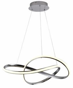 Brilagi - LED Stmívatelný lustr na lanku COSMOWAVE LED/70W/230V chrom + DO