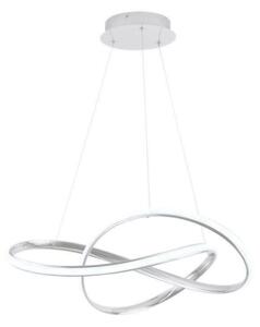 LED Stmívatelný lustr na lanku LED/70W/230V 3000-6500K bílá + dálkové ovládání