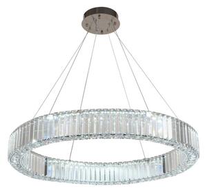 LED Stmívatelný lustr na lanku LED/50W/230V 3000-6500K chrom + dálkové ovládání