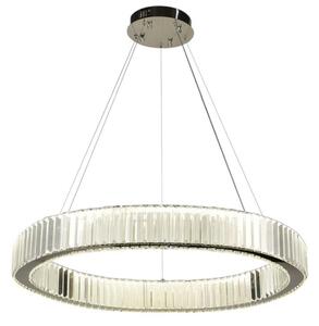 LED Stmívatelný lustr na lanku LED/50W/230V 3000-6500K chrom + dálkové ovládání